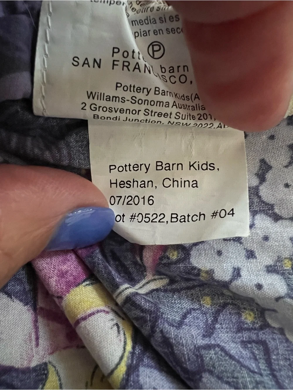 Pottery Barn Kids Sonja Princess Duvet Cover & 2 shams FULL/QUEEN